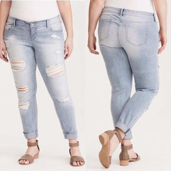 extra long boyfriend jeans